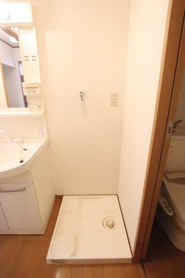 ★防水パン付き室内洗濯機置場★