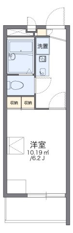 レオパレスエヴァーグリーン白幡の間取り