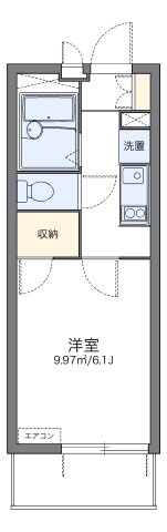 レオパレスプランドール鶴見の間取り