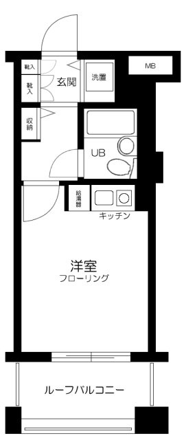 ダイアパレスグランデージ大倉山弐番館の間取り