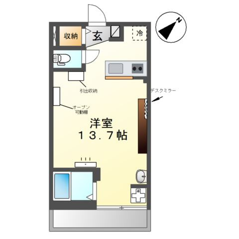 ジュネス粕壁東の間取り