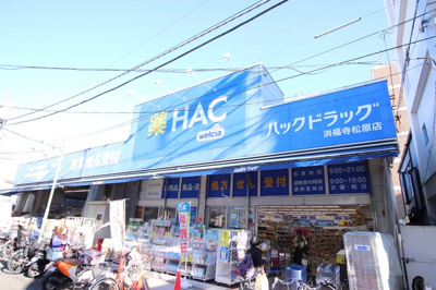 ハックドラッグ洪福寺松原店まで400ｍ