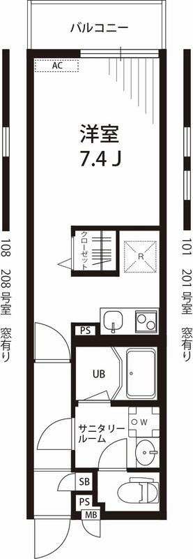 リブリ・il cieloの間取り