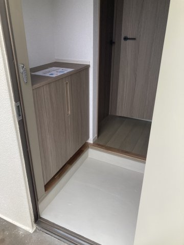 コーポ原井の玄関