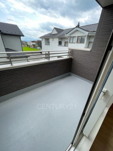 前橋市後家町1号棟のバルコニー|バルコニー