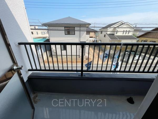 前橋市駒形町中古住宅のバルコニー