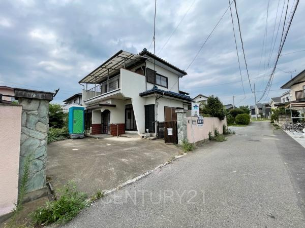 前橋市日輪寺町中古住宅の前面道路含む現地写真