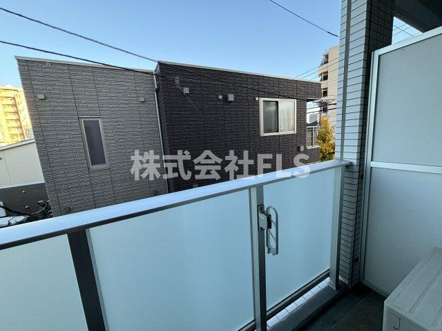 北区中十条４丁目の賃貸マンションのバルコニー