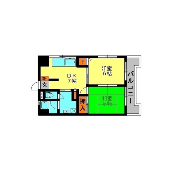 【間取り】 | シャトレ城戸