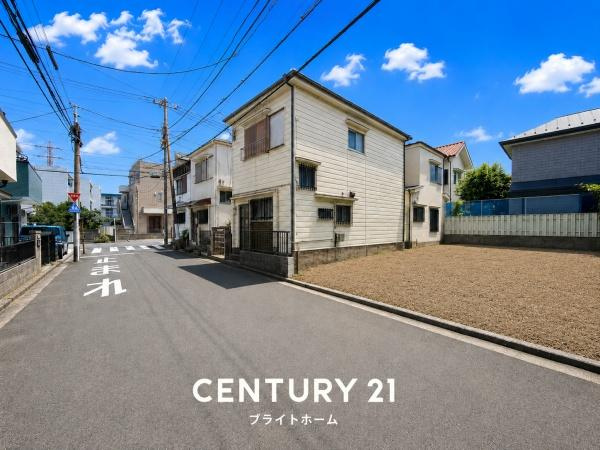 横浜市鶴見区矢向３丁目の売地の前面道路含む現地写真|前面道路が広いので、安心して駐車可能です！
是非現地へお越しください。