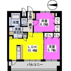 【間取り】 | CASA愛宕南