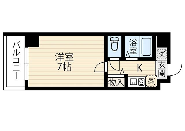 【間取り】 | パンルネックス･クリスタル大濠公園