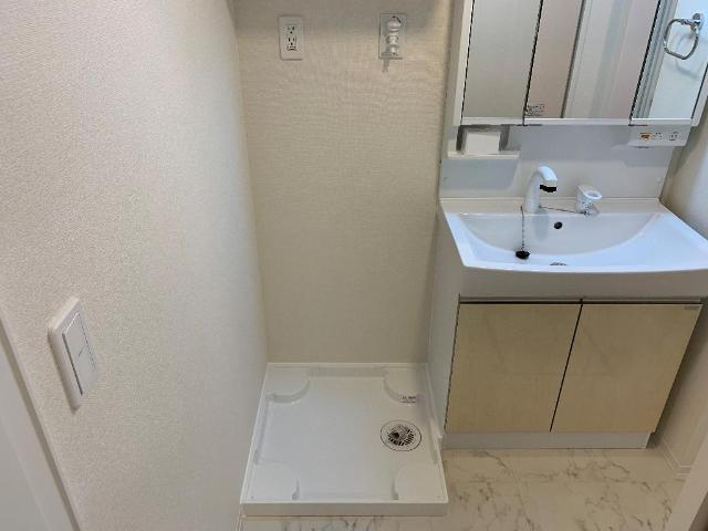 【その他】 | ＫＵＲＥ　ＨＯＵＳＥ | 洗濯機置場（イメージ）