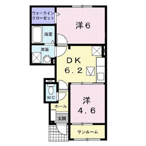 グランデ　フエンテの間取り