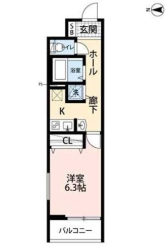 【間取り】 | リーブルファイン獨協大学前　2号棟