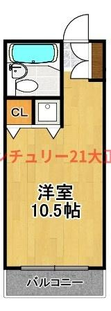 ガーデン弁天町の間取り