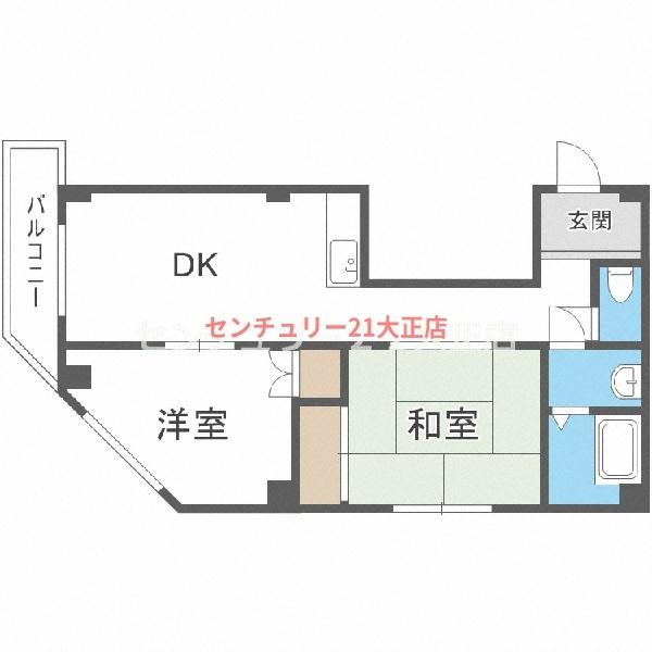 エスペランスの間取り