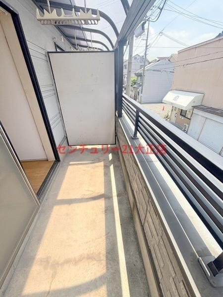 乾貸家（南恩加島2丁目）のバルコニー