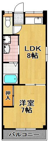 千島マンションの間取り|★リノベーション済み★