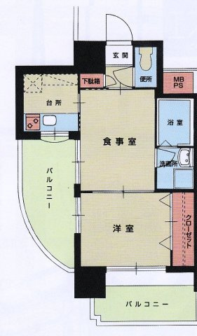 【間取り】 | エステートモア警固本通り
