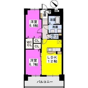 【間取り】 | シャトーポルターダ博多南