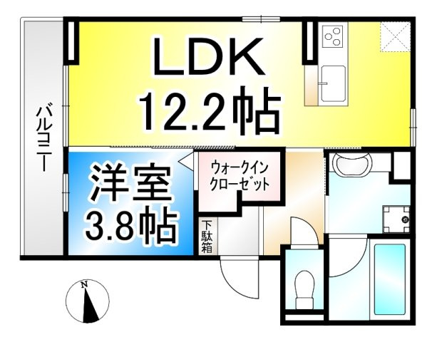 グランコスモHTの間取り