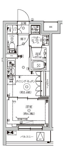 【間取り】 | セジョリ東陽町Ⅱ
