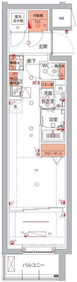 【間取り】 | ハーモニーレジデンスパレスフロント