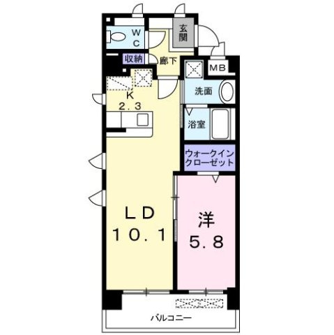 【間取り】 | プレステージ空港東