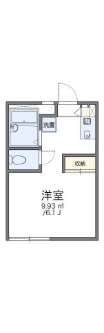 レオパレスフライトホフⅡの間取り