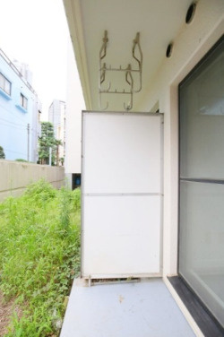 エヴェナール代々木のバルコニー