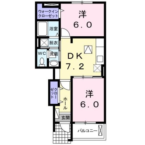 【間取り】 | フェアリー　Ⅰ