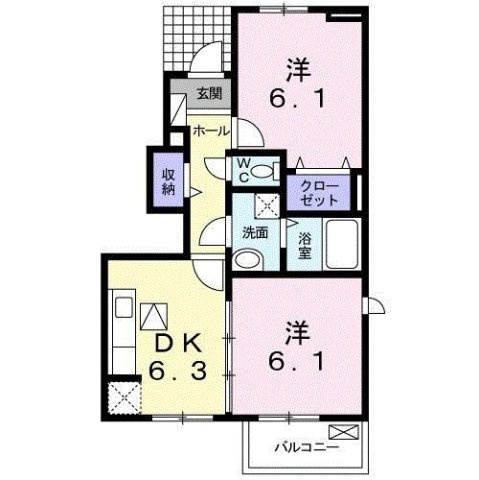 【間取り】 | サンライズⅠ