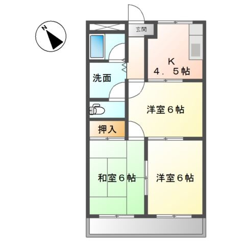【間取り】 | エバーハイツ