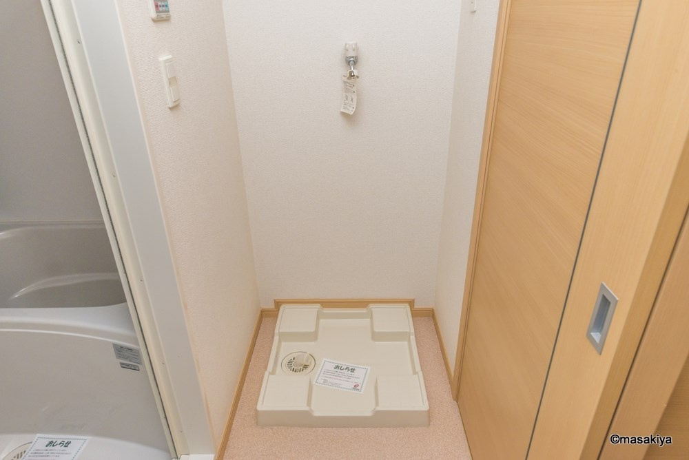 プラシードＫⅡの洗面所|室内洗濯機置き場