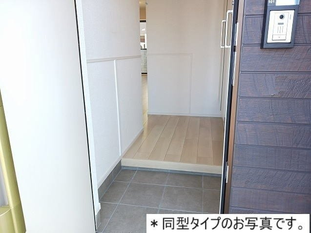 ロークァット　Ⅱの玄関