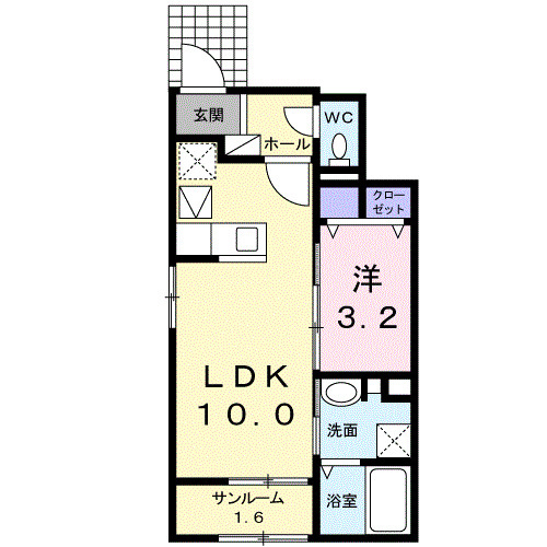 エトワール・KⅢの間取り