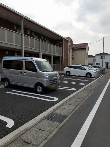 スバルの駐車場