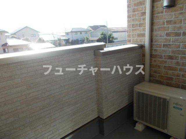 ユニゾンⅢのバルコニー