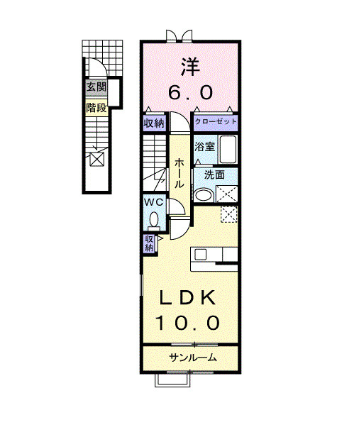 サンリットの間取り