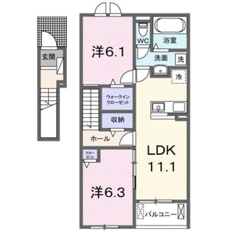 【間取り】 | グリーンガーデン　Ⅱ