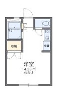 【間取り】 | レオパレスみらい
