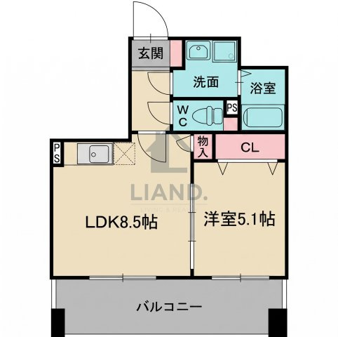 ラヴィヌーヴォ　玉川小学校区の間取り|ラヴィヌーヴォ