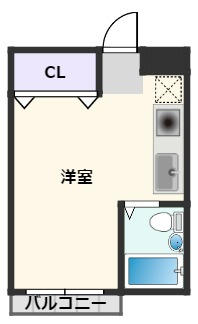 【間取り】 | ソサエティ山手（レディースマンション）