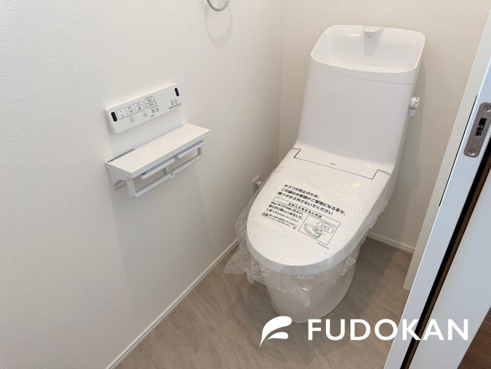 天童市東久野本2丁目3-31のトイレ|節水タイプのトイレは水道代の節約に繋がります。