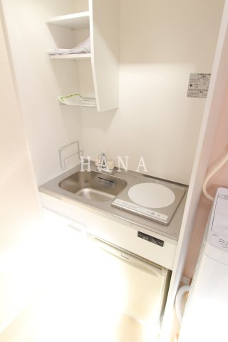 ユナイト新町レモンドのキッチン