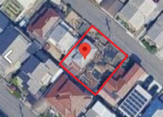 福山市水呑町　土地の土地図