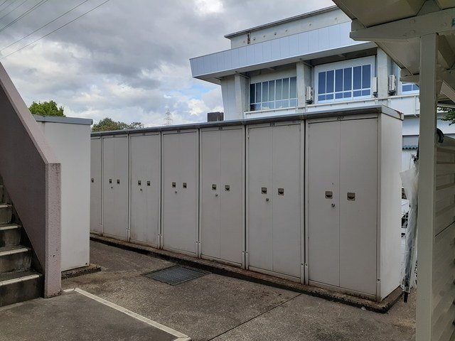 ビアンクールの駐車場