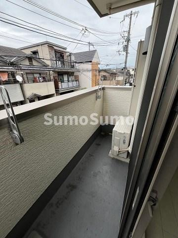 フジパレス西本町Ⅲ番館のバルコニー