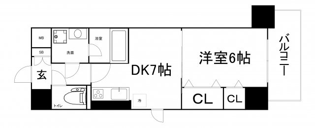 【間取り】 | BROU上町台